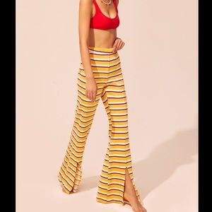 SOLID & STRIPED Terry Cloth Pants NWT